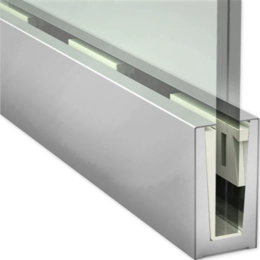 Perfiles de baño de aluminio en forma de F