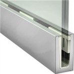 Perfiles de baño de aluminio en forma de F