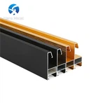 Persianas de vidrio de perfil de aluminio