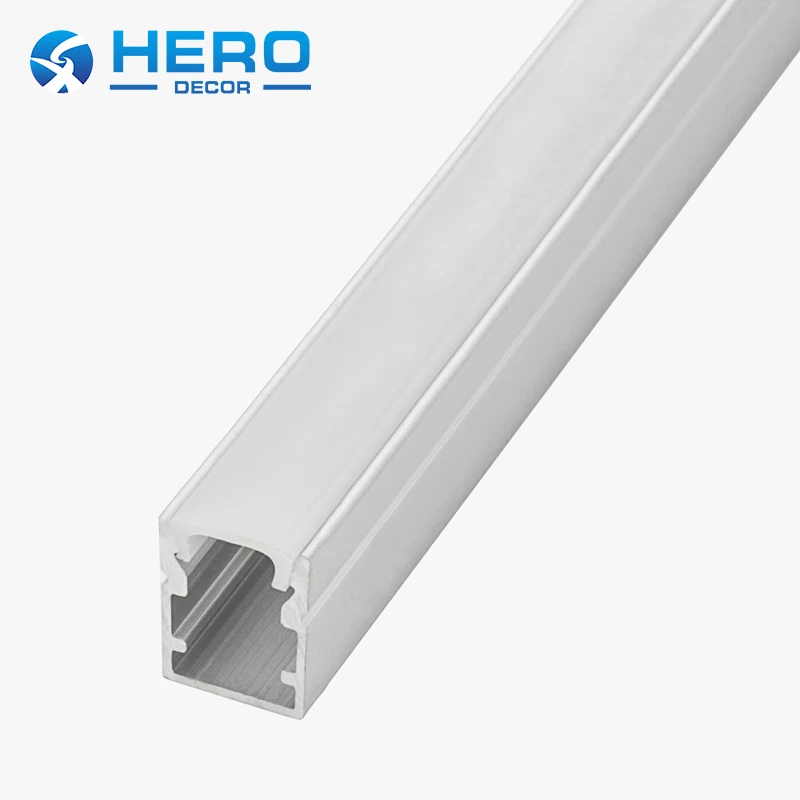 Perfil de canal de aluminio ligero