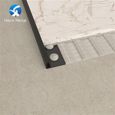 Bordes de azulejos en forma de L