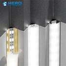 Ángulo de perfil de aluminio LED