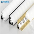 Perfil de aluminio redondo LED